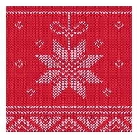 Linclass Serviette, 40x40 cm, 1/4 Falz, Xmas, 